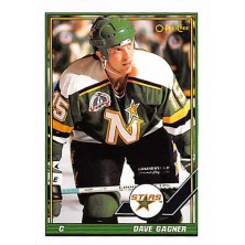 Gagner Dave - 1991-92 O-Pee-Chee No.74