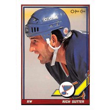 Sutter Rich - 1991-92 O-Pee-Chee No.143