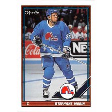 Morin Stephane - 1991-92 O-Pee-Chee No.159