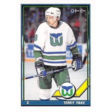 Yake Terry - 1991-92 O-Pee-Chee No.169