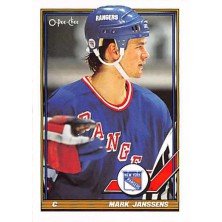 Janssens Mark - 1991-92 O-Pee-Chee No.186