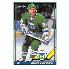 Andersson Mikael - 1991-92 O-Pee-Chee No.197