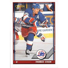 Steen Thomas - 1991-92 O-Pee-Chee No.218