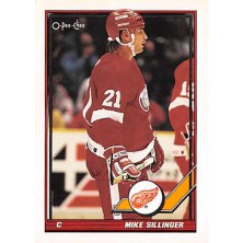 Sillinger Mike - 1991-92 O-Pee-Chee No.337