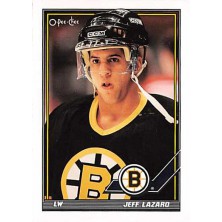 Lazaro Jeff - 1991-92 O-Pee-Chee No.380