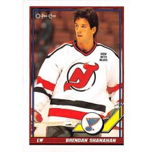 Shanahan Brendan - 1991-92 O-Pee-Chee No.140