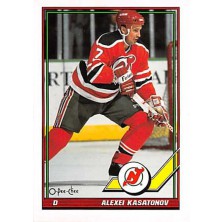 Kasatonov Alexei - 1991-92 O-Pee-Chee No.439