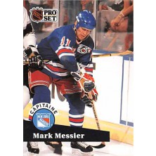 Messier Mark - 1991-92 Pro Set French No.579