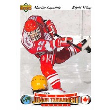 Lapointe Martin - 1991-92 Upper Deck Czech World Juniors No.59