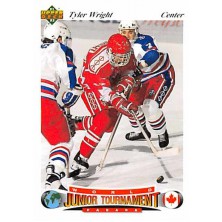 Wright Tyler - 1991-92 Upper Deck Czech World Juniors No.60