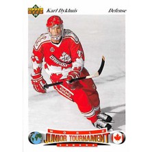 Dykhuis Karl - 1991-92 Upper Deck Czech World Juniors No.62