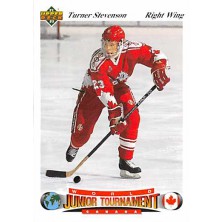 Stevenson Turner - 1991-92 Upper Deck Czech World Juniors No.65