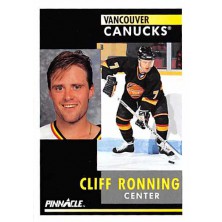 Ronning Cliff - 1991-92 Pinnacle No.106