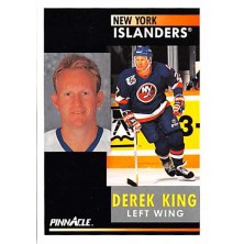 King Derek - 1991-92 Pinnacle No.107