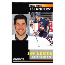 Norton Jeff - 1991-92 Pinnacle No.172