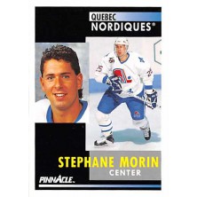 Morin Stephane - 1991-92 Pinnacle No.245