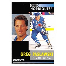 Paslawski Greg - 1991-92 Pinnacle No.286