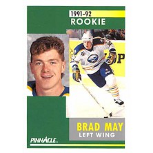 May Brad - 1991-92 Pinnacle No.302