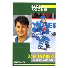 Lambert Dan - 1991-92 Pinnacle No.346