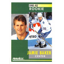 Baker Jamie - 1991-92 Pinnacle No.348