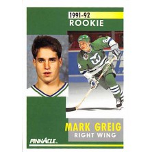 Greig Mark - 1991-92 Pinnacle No.352