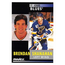 Shanahan Brendan - 1991-92 Pinnacle No.41