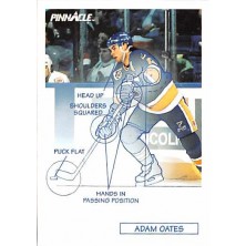 Oates Adam - 1991-92 Pinnacle No.378