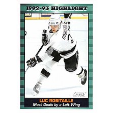 Robitaille Luc - 1993-94 Score Canadian No.451