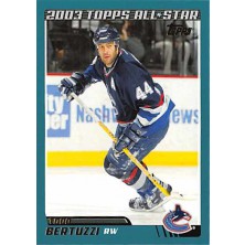 Bertuzzi Todd - 2003-04 Topps No.305