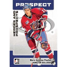 Pouliot Marc-Antoine - 2006-07 ITG Heroes and Prospects No.41