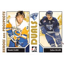 Clark Wendel, Gillies Colton - 2007-08 ITG Heroes and Prospects No.98