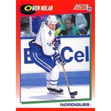 Nolan Owen - 1991-92 Score Canadian English No.143