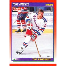 Amonte Tony - 1991-92 Score Canadian English No.288