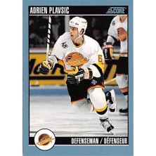 Plavsic Adrien - 1992-93 Score Canadian No.531