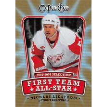 Lidstrom Nicklas - 2008-09 O-Pee-Chee First Team All-Stars No.1ST-NL