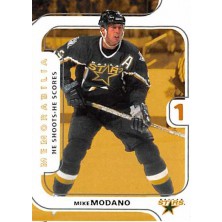 Modano Mike - 2002-03 BAP Memorabilia He Shoots He Scores Points No.1