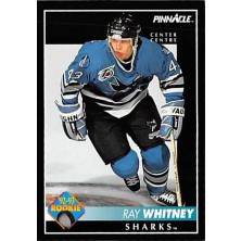 Whitney Ray - 1992-93 Pinnacle Canadian No.227