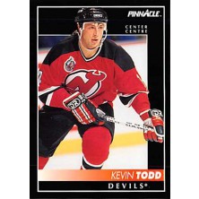 Todd Kevin - 1992-93 Pinnacle Canadian No.272