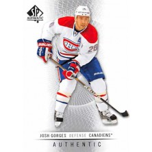 Gorges Josh - 2012-13 SP Authentic No.107