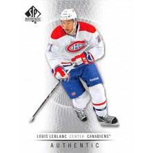 Leblanc Louis - 2012-13 SP Authentic No.124