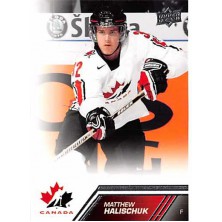 Halischuk Matthew - 2013-14 Upper Deck Team Canada No.68