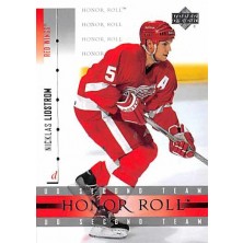 Lidstrom Nicklas - 2001-02 Honor Roll No.46