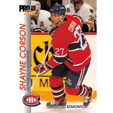 Corson Shayne - 1992-93 Pro Set No.89