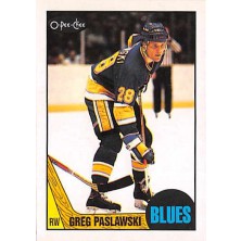 Paslawski Greg - 1987-88 O-Pee-Chee No.10