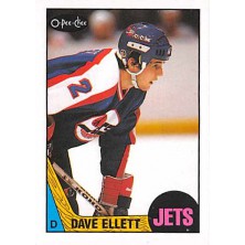 Ellett Dave - 1987-88 O-Pee-Chee No.35