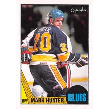 Hunter Mark - 1987-88 O-Pee-Chee No.50