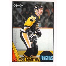 Mantha Moe - 1987-88 O-Pee-Chee No.51