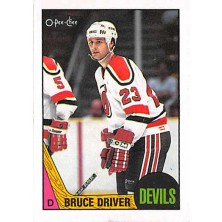 Driver Bruce - 1987-88 O-Pee-Chee No.79
