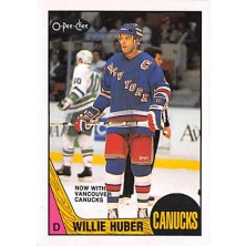 Huber Willie - 1987-88 O-Pee-Chee No.93