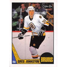 Johnston Greg - 1987-88 O-Pee-Chee No.102